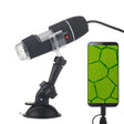 1600X Magnifier HD 0.3MP Image Sensor 2 in 1 USB Digital Microscope with 8 LED & Professional Stand - Digital Microscope by PMC TechLife | Online Shopping South Africa | PMC TechLife | Buy Now Pay Later Mobicred