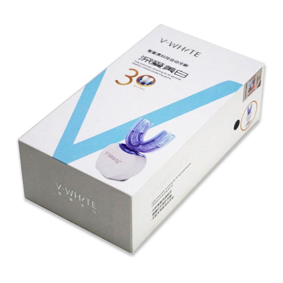 Vwhite 3 Cleaning Modes Silicone Electric Automatic Beauty Tooth Instrument(Blue)