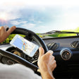 [HK Warehouse] HAWEEL Universal Car Steering Wheel Phone Mount Holder(Black) - Car Holders by HAWEEL | Online Shopping South Africa | PMC TechLife