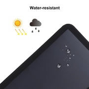 HAWEEL 21W Ultrathin 3-Fold Foldable 5V / 3A Solar Panel Charger with Dual USB Ports, Support QC3.0 and AFC(Black)