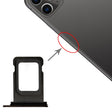 SIM Card Tray for iPhone 11 Pro / 11 Pro Max(Space Gray) - free shipping - PMC TechLife - Order now!
