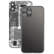 Glass Battery Back Cover for iPhone 11 Pro Max(Black) - free shipping - PMC TechLife - Order now!