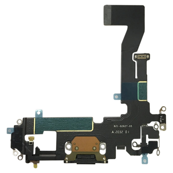 Original Charging Port Flex Cable for iPhone 12 Pro(Black)