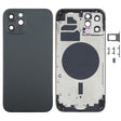 Back Housing Cover with SIM Card Tray & Side  Keys & Camera Lens for iPhone 12 Pro(Black) - Back Cover by PMC TechLife | Online Shopping South Africa | PMC TechLife