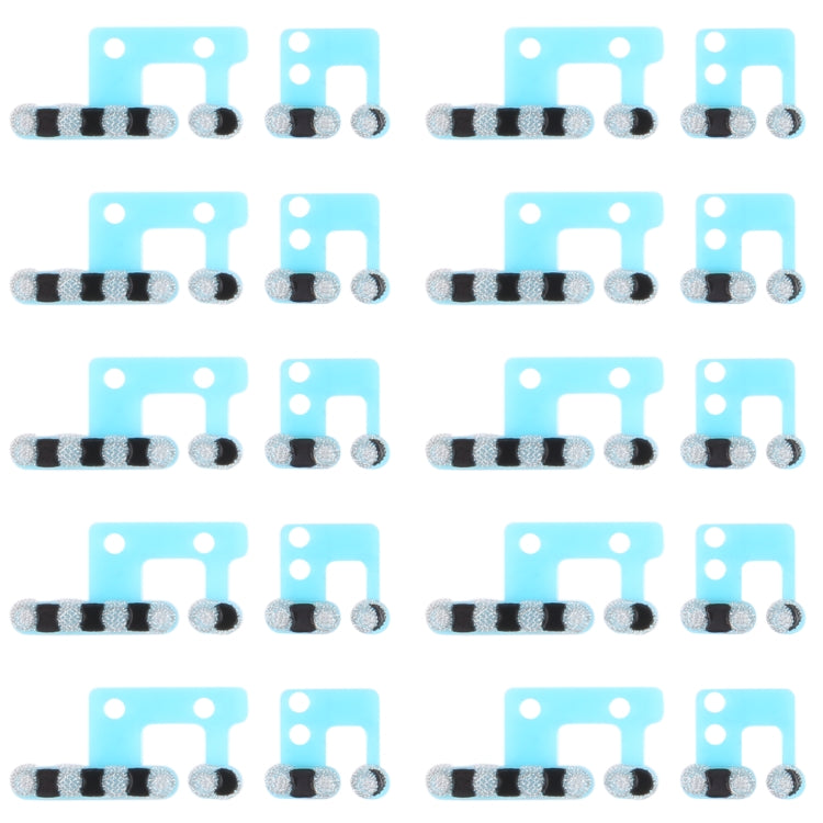 10 PCS Speaker Dustproof Mesh for iPhone 12 Pro (White)