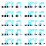 10 PCS Speaker Dustproof Mesh for iPhone 12 Pro (White)