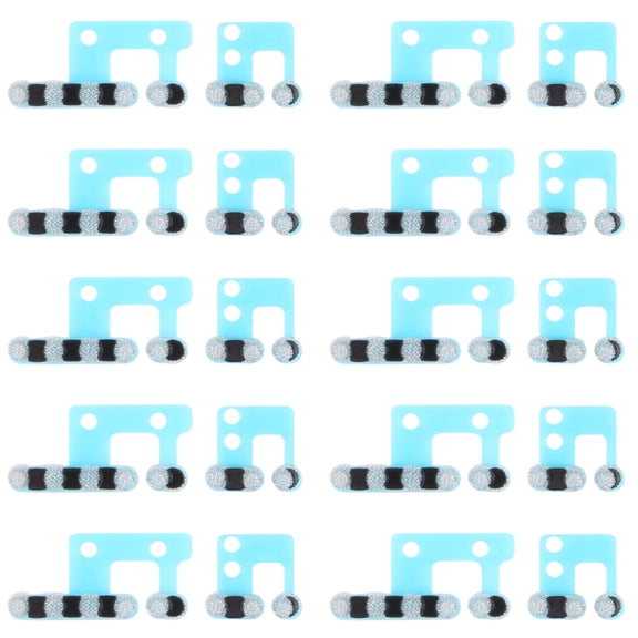 10 PCS Speaker Dustproof Mesh for iPhone 12 Pro (White)
