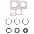 Camera Lens Cover With Retaining Bracket for iPhone 13 Pro Max(Graphite) - Camera Series by PMC TechLife | Online Shopping South Africa | PMC TechLife | Buy Now Pay Later Mobicred