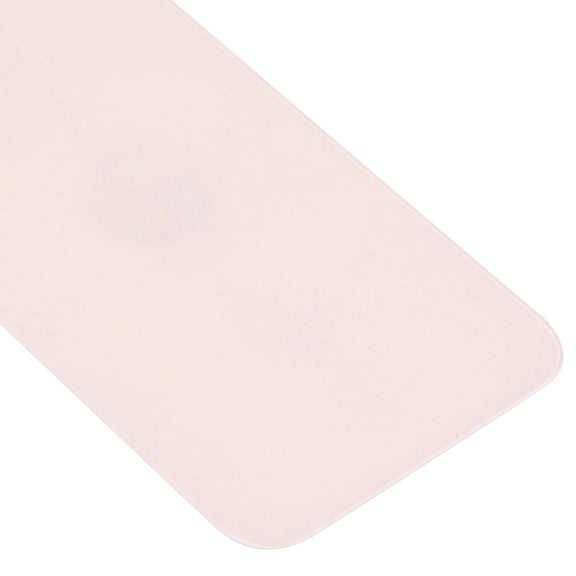 Easy Replacement Big Camera Hole Glass Back Battery Cover for iPhone 13(Pink)