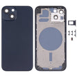 Back Housing Cover with SIM Card Tray & Side  Keys & Camera Lens for iPhone 13(Black) - Back Cover by PMC TechLife | Online Shopping South Africa | PMC TechLife | Buy Now Pay Later Mobicred