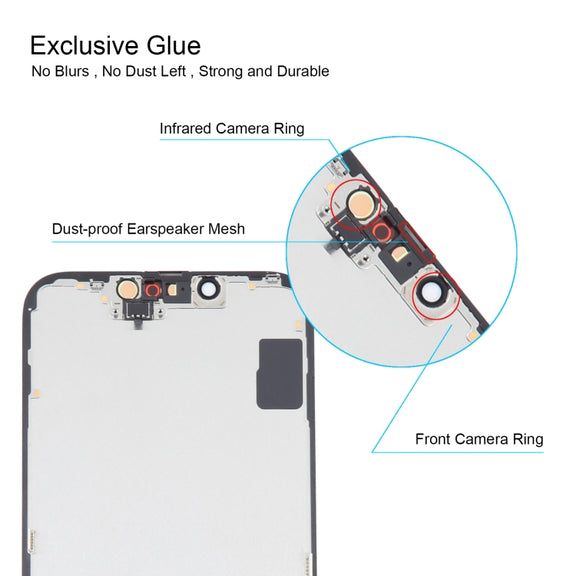 Super Retina XDR OLED Original LCD Screen For iPhone 14 with Digitizer Full Assembly