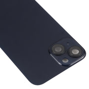 For iPhone 14 Back Housing Cover with Camera Lens(Black)