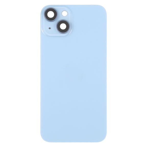 For iPhone 14 Plus Back Housing Cover with Camera Lens(Blue)