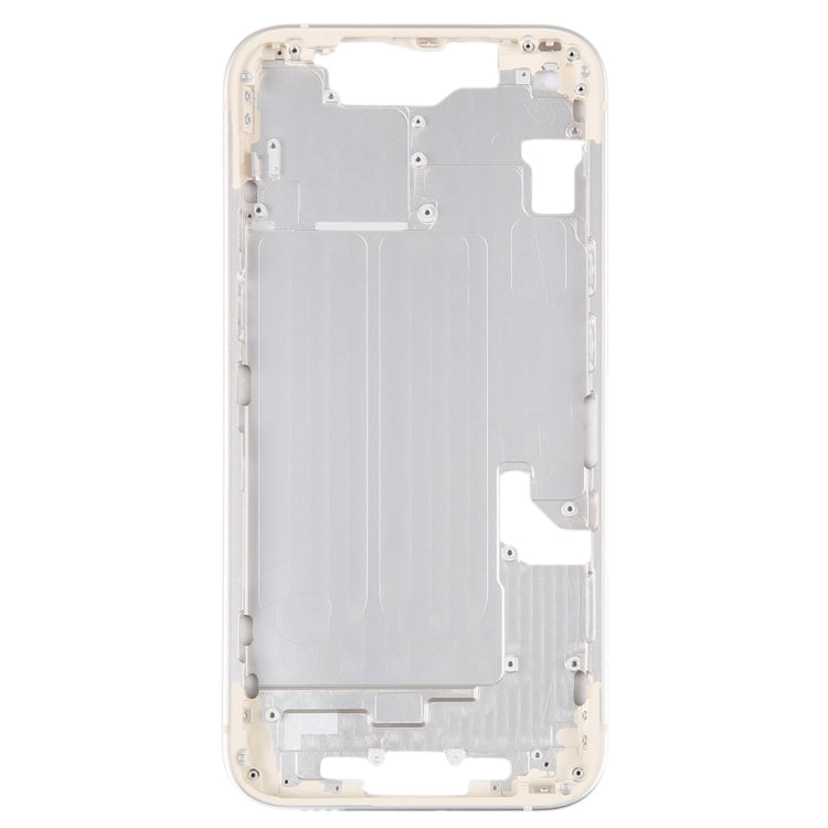 For iPhone 14 Middle Frame with Side Keys (Gold)