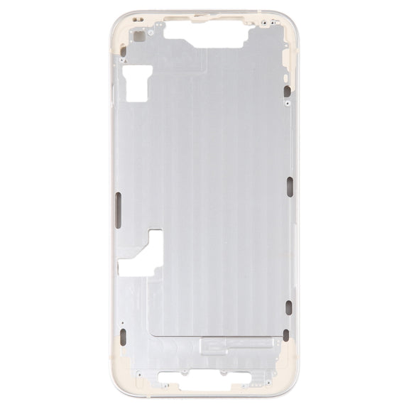For iPhone 14 Middle Frame with Side Keys (Gold)