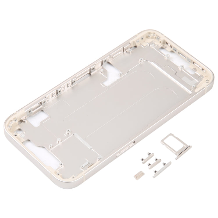 For iPhone 14 Middle Frame with Side Keys (Gold)