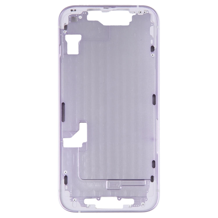 For iPhone 14 Middle Frame with Side Keys (Purple)