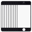 10 PCS for iPhone 5 & 5S Front Screen Outer Glass Lens(Black) - free shipping - PMC TechLife - Order now!