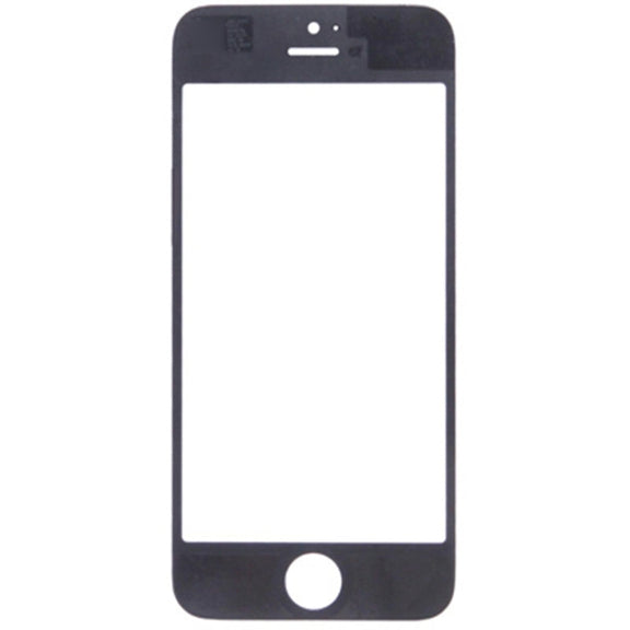 10 PCS for iPhone 5 & 5S Front Screen Outer Glass Lens(Black)