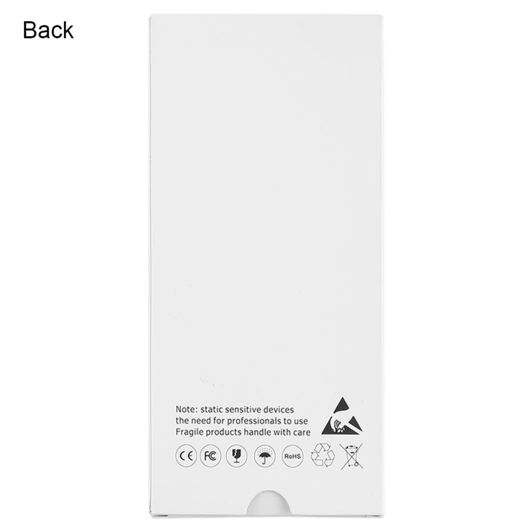 50 PCS Cardboard Packaging White Box for iPhone 5 LCD Screen and Digitizer Full Assembly