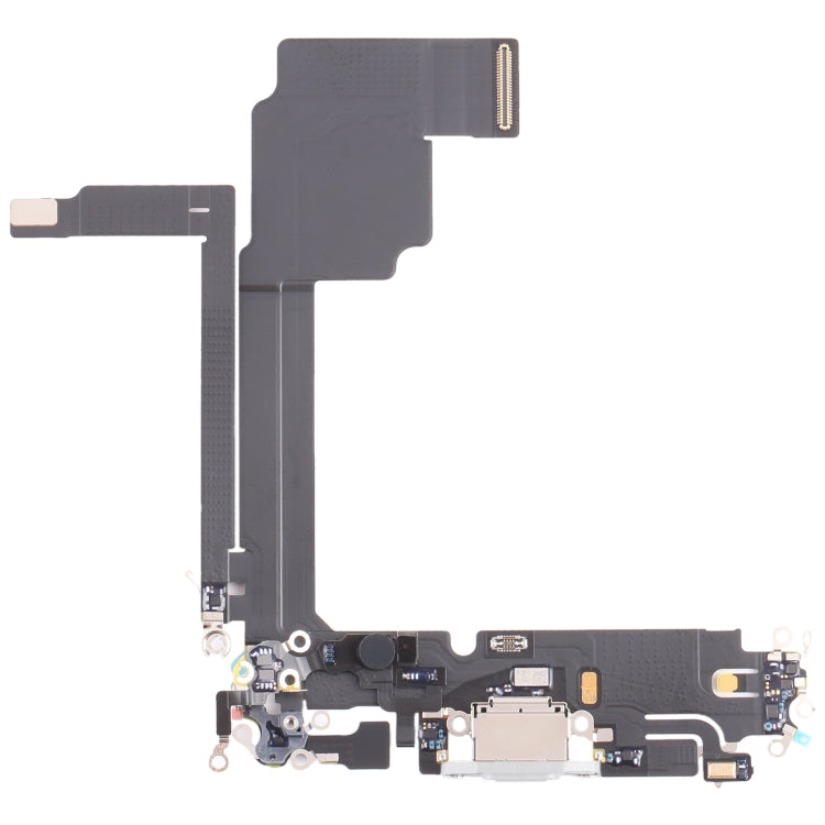 For iPhone 15 Pro Max Original Charging Port Flex Cable (White)