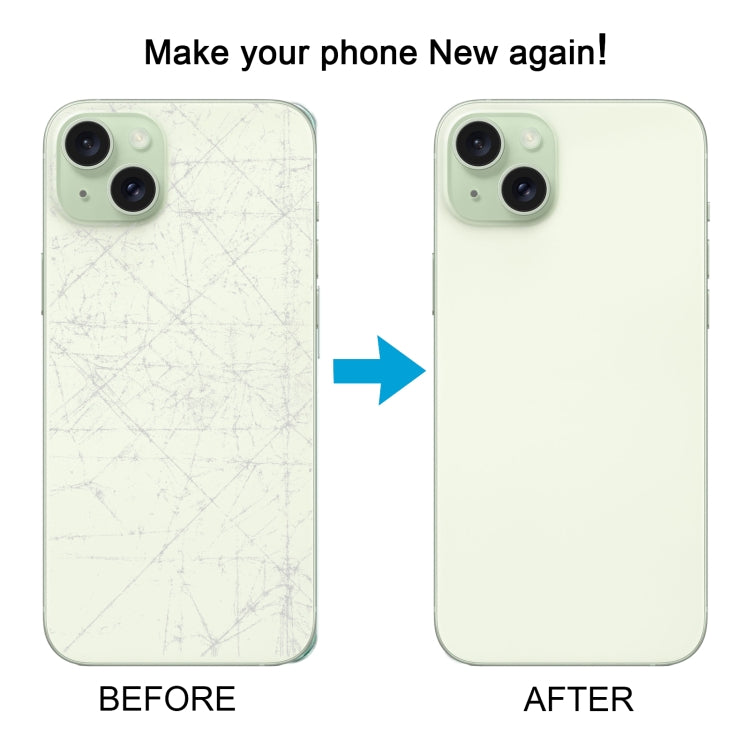 For iPhone 15 Glass Battery Back Cover(Green)