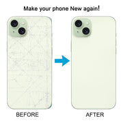 For iPhone 15 Glass Battery Back Cover(Green)