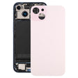 For iPhone 15 Plus Glass Battery Back Cover(Pink) -  by PMC TechLife | Online Shopping South Africa | PMC TechLife