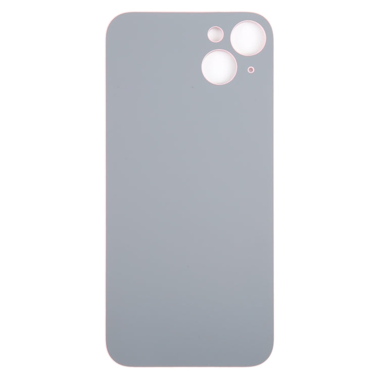 For iPhone 15 Plus Glass Battery Back Cover(Pink)