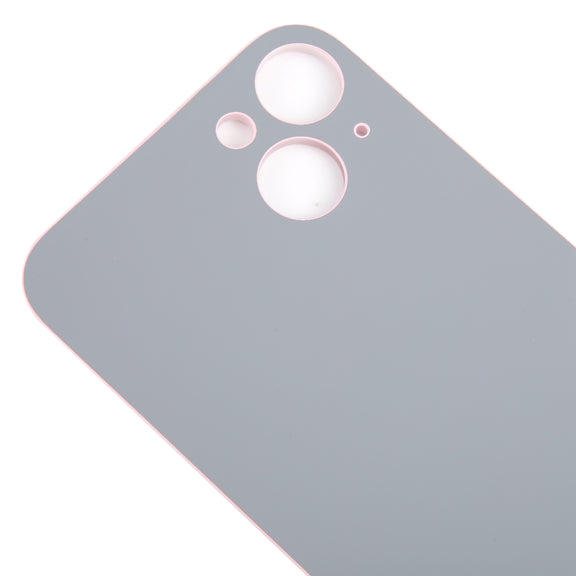 For iPhone 15 Plus Glass Battery Back Cover(Pink)