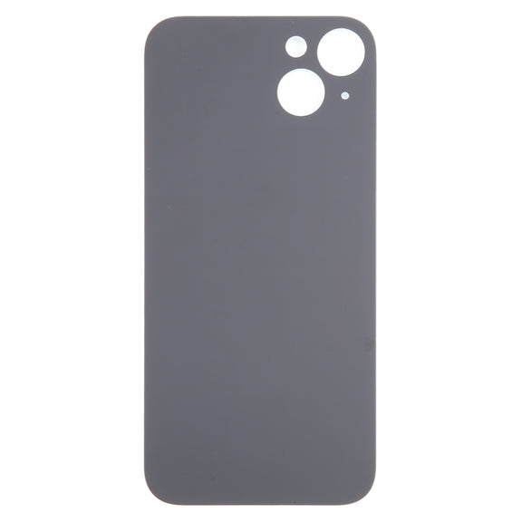 For iPhone 15 Plus Glass Battery Back Cover(Blue)