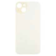 For iPhone 15 Plus Glass Battery Back Cover(Yellow)