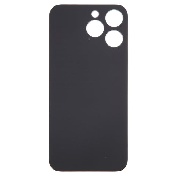 For iPhone 15 Pro Glass Battery Back Cover(Blue)