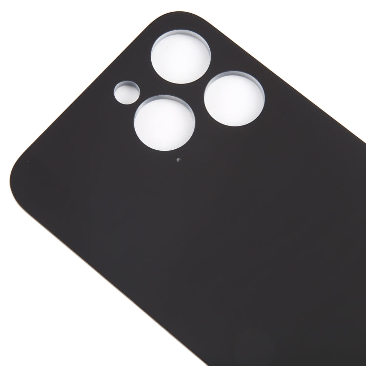 For iPhone 15 Pro Glass Battery Back Cover(Blue)