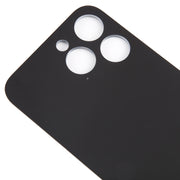 For iPhone 15 Pro Glass Battery Back Cover(Blue)