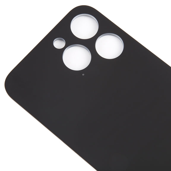 For iPhone 15 Pro Glass Battery Back Cover(Blue)
