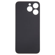 For iPhone 15 Pro Glass Battery Back Cover(White)