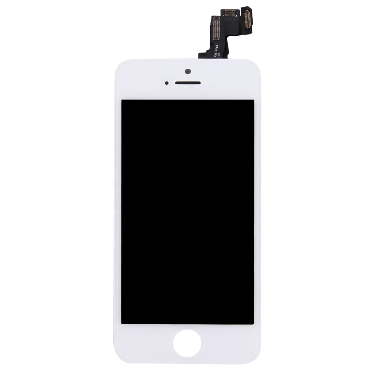 TFT LCD Screen for iPhone 5S Digitizer Full Assembly with Front Camera (White)