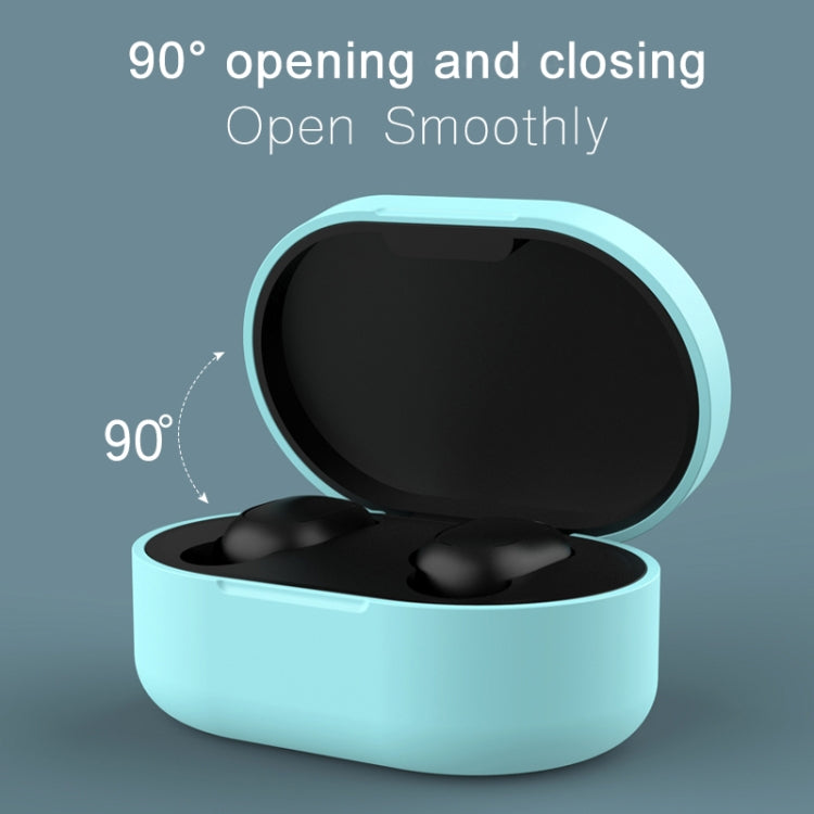 Silicone Charging Box Protective Case for Xiaomi Redmi AirDots / AirDots S / AirDots 2(Red)