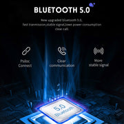 Q2 TWS Bluetooth 5.0 Binaural Stereo Wireless Sports Bluetooth Earphone(Black)