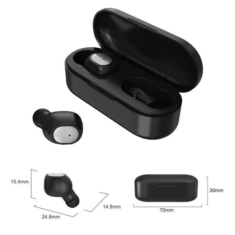 Q2 TWS Bluetooth 5.0 Binaural Stereo Wireless Sports Bluetooth Earphone(Black)