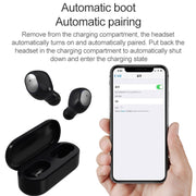 Q2 TWS Bluetooth 5.0 Binaural Stereo Wireless Sports Bluetooth Earphone(Black)