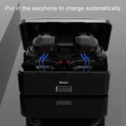 G10 TWS Bluetooth 5.0 Wireless Bluetooth Earphone with Charging Box, Support Digital Display & HD Call & Power Bank(Blue)