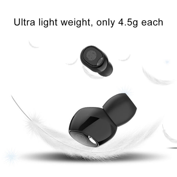 G10 TWS Bluetooth 5.0 Wireless Bluetooth Earphone with Charging Box, Support Digital Display & HD Call & Power Bank(Red)