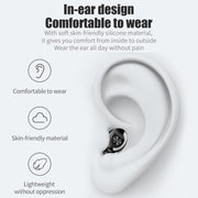 XG-8 TWS Digital Display Touch Bluetooth Earphone with Magnetic Charging Box(Blue)