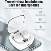 XG-8 TWS Digital Display Touch Bluetooth Earphone with Magnetic Charging Box(Blue)