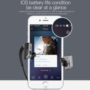 J2 Bluetooth 4.2 Binaural Hanging Type Wireless Sports Bluetooth Earphone, Built-in Memory (Red)