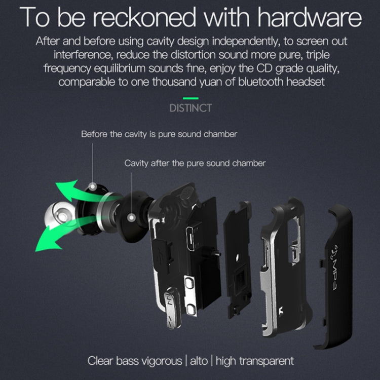J2 Bluetooth 4.2 Binaural Hanging Type Wireless Sports Bluetooth Earphone, Built-in Memory (Red)