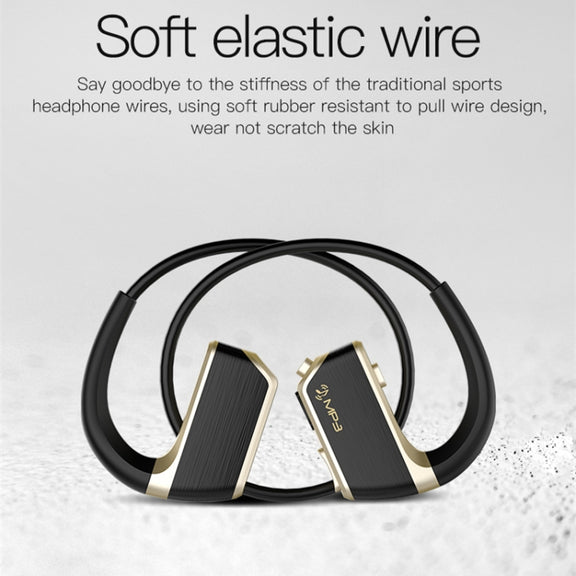 J2 Bluetooth 4.2 Binaural Hanging Type Wireless Sports Bluetooth Earphone, Built-in Memory (Red)