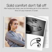 J2 Bluetooth 4.2 Binaural Hanging Type Wireless Sports Bluetooth Earphone, Built-in Memory (Silver)